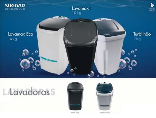 Lavadoras semiautomáticas - Holanda Móveis, Praia Grande
