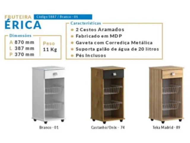 Fruteira Érica - Holanda Móveis, Praia Grande