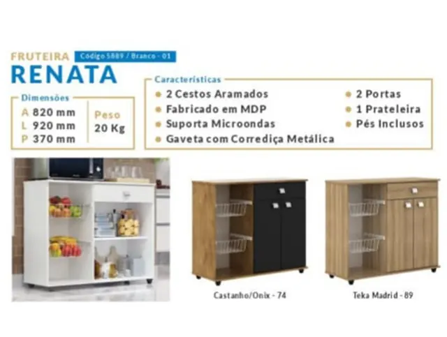 Fruteira Renata - Holanda Móveis, Praia Grande